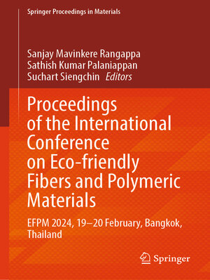 cover image of Proceedings of the International Conference on Eco-friendly Fibers and Polymeric Materials